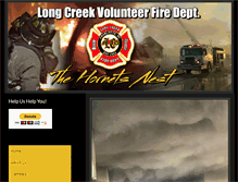 Tablet Screenshot of longcreekfire.com